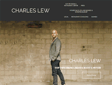 Tablet Screenshot of charleslew.com